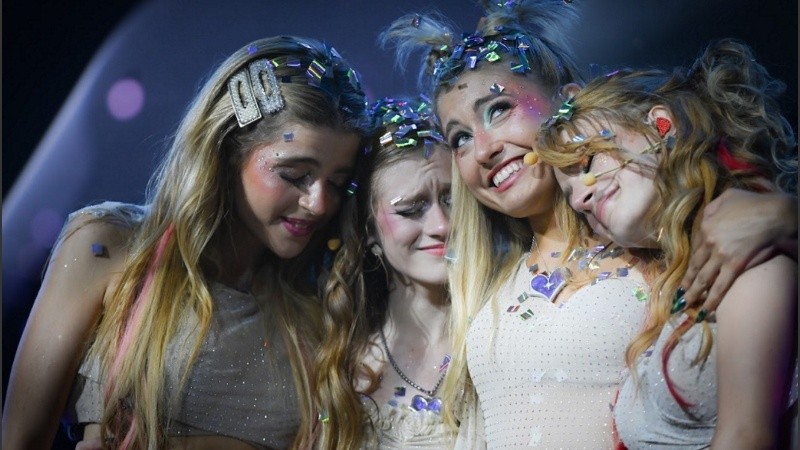 La girl band K4OS.
