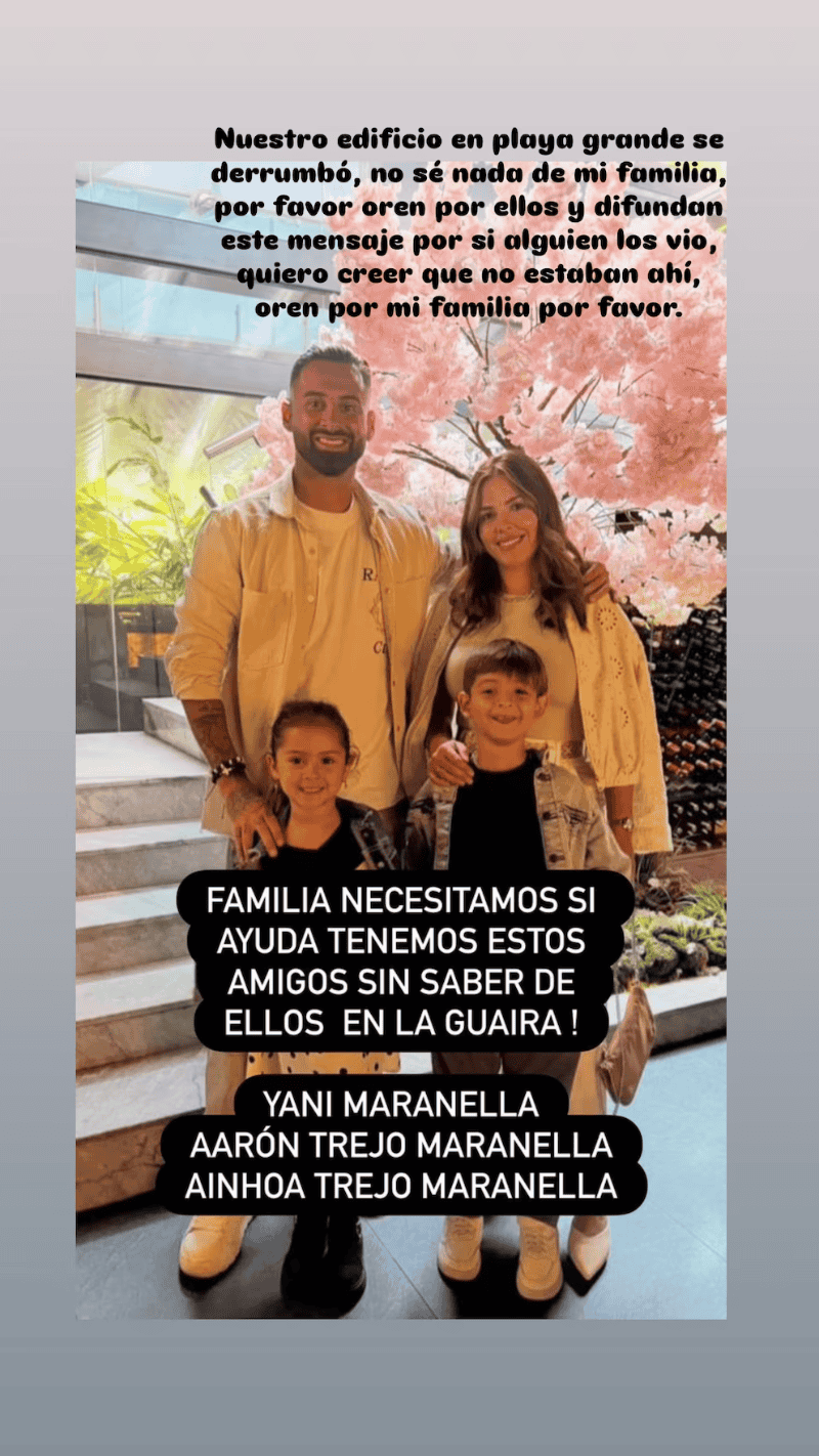 &nbsp;La imagen que publicó en sus redes sociales.