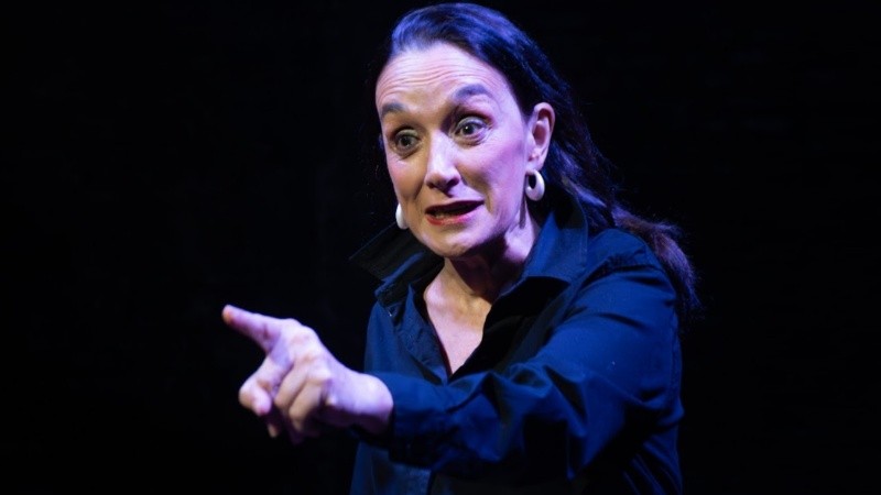 La actriz Claudia Cantero.