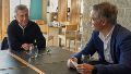 De Andreis junto a Mauricio Macri.