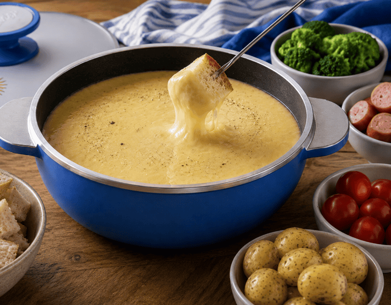 &nbsp;La fondue bien cremosa