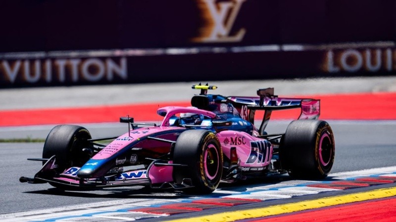 Colapinto no logró pasar la Q2 y quedó 16° en la clasificación para el Gran Premio de Austria.
