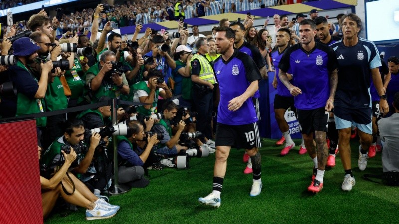 Lionel Messi volvió a ser suplente en un Mundial después de 20 años.
