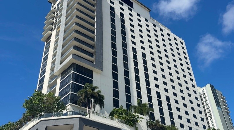 El hotel de la selección en Fort Lauderdale.