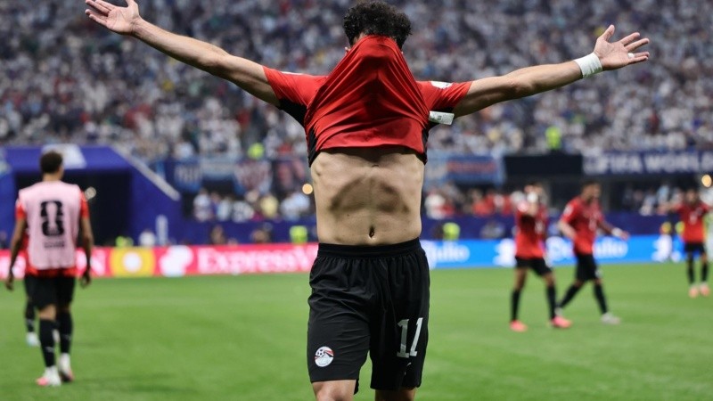 Mostafa Ziko hizo el 2-0 para Egipto.