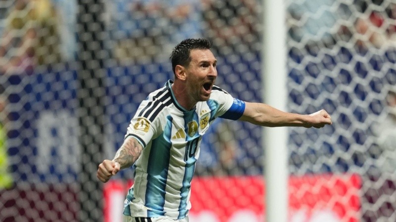 Leo Messi quiere seguir avanzando con Argentina