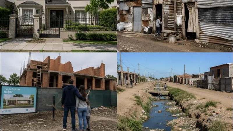 El déficit habitacional en Argentina presenta múltiples realidades