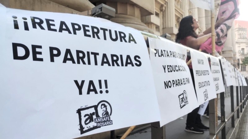 Amsafé aparece como el gremio con el que el gobierno mayor tensión tiene.
