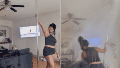 Cuando el show debe continuar... bajo el agua: el video de Asha que se volvió viral.