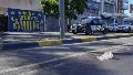 La escena del doble crimen en Reconquista y Avellaneda, Arroyito.