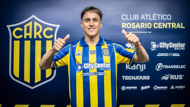 Rosario Central anunció el regreso de Franco Cervi al equipo tras 10 años desde su partida.