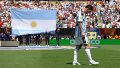 Messi, nuestra bandera (EFE).