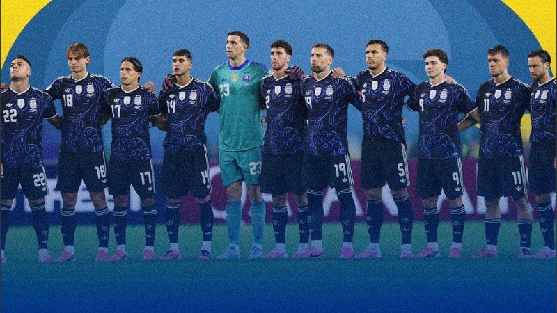 La foto que eligió Central para homenajear al plantel.
