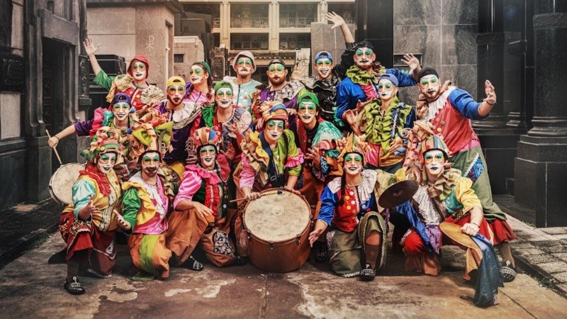 La murga rosarina Y Parió La Abuela.