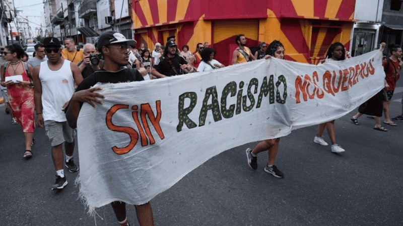 Este domingo, el Bloque Antirracista Rosario participará de una marcha federal en la ciudad (Alan Monzón/Rosario3).