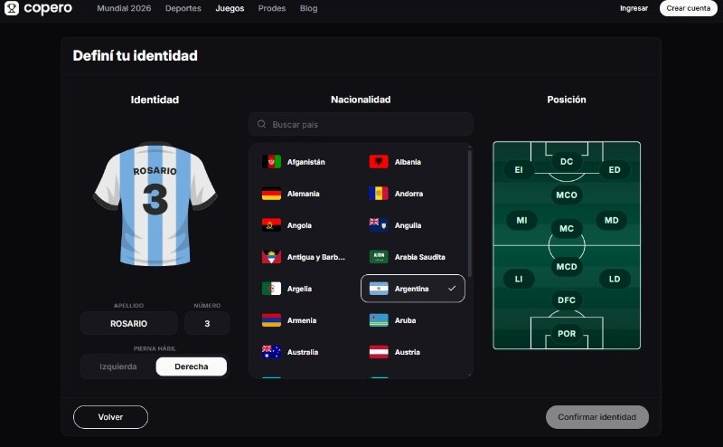 &nbsp;Copero, el juego viral en redes sociales.