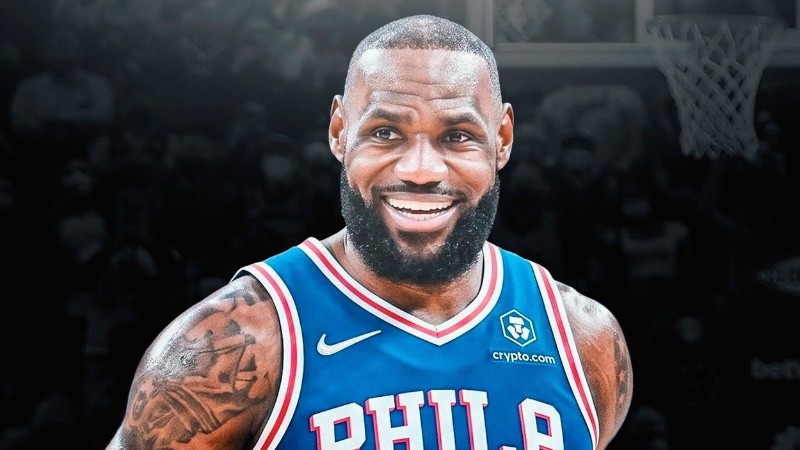 LeBron James se une a los 76ers.