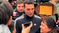 El entrenador de la selección argentina dejó su pueblo natal.