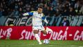 El colombiano Campaz fue uno de los mejores de Central en la derrota ante Belgrano.