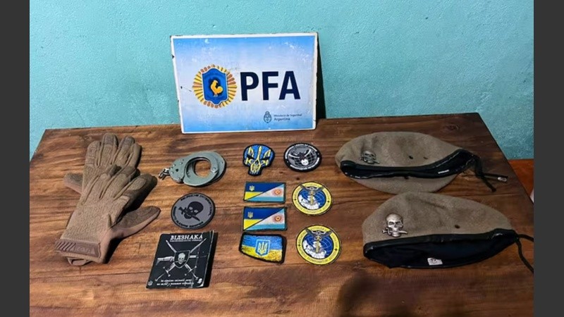 Parte de lo incautado en el Tigre. Foto: PFA.