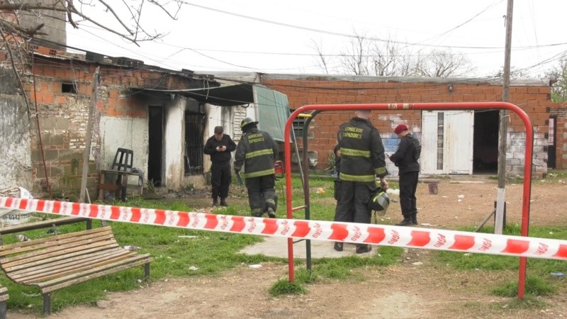 Al arribo de los bomberos, nada había por hacer. Foto: El Litoral.
