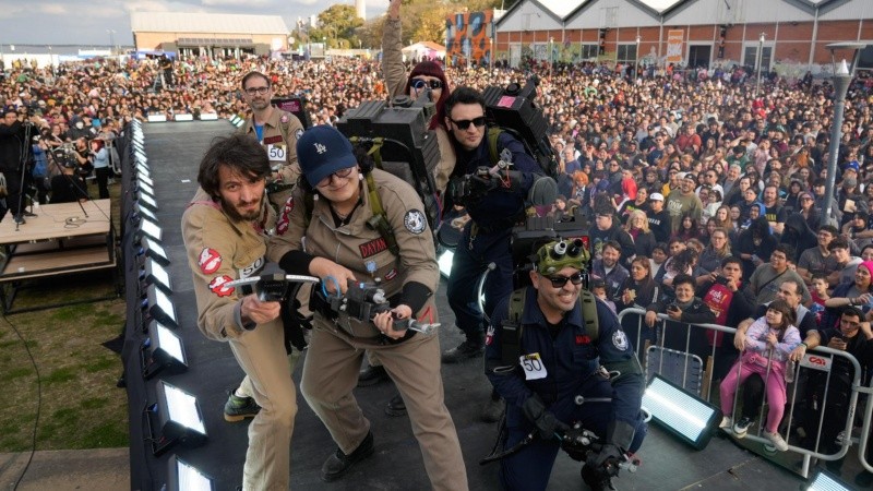 Una postal del clásico desfile de cosplay de la CBB (Archivo Rosario3)