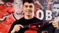 Lucas Gómez, mediocampista de 22 años que arribó desde Argentinos.