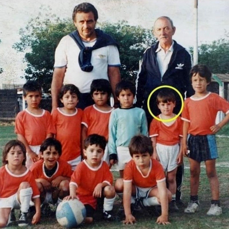 &nbsp;El recuerdo de Messi durante sus primeros partidos de fútbol en Abanderado Grandoli.