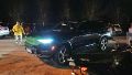 Leo fue llevado desde el aeropuerto en un vehículo particular (Alan Monzón/Rosario3)