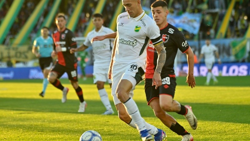 Ríos fue titular en Newell's.