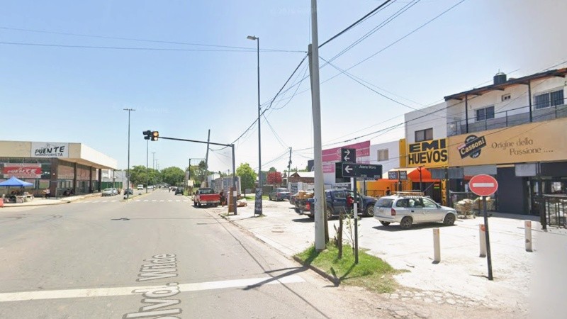 Wilde al 700, donde tuvo lugar el golpe comando del sábado pasado.