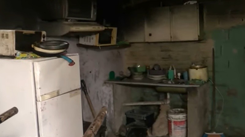 Segundo incendio en una casa de zona noroeste (captura El Tres).