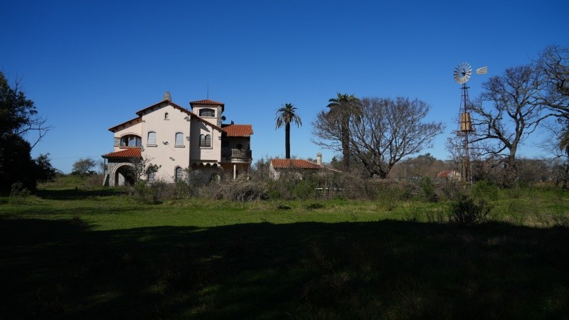 La casona española que construyó Bustinza&nbsp;(Foto: Alan Monzón/Rosario3).