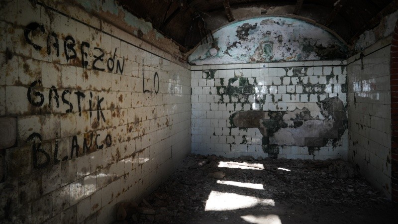 Un espacio que se usaba como cocina&nbsp;(Foto: Alan Monzón/Rosario3).