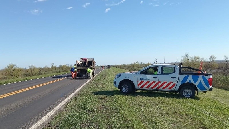 Desde la Vialidad Nacional solicitan circular con precaución por las zonas en obra.