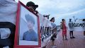La marcha de familiares y amigos de Giovani Mvogo para pedir justicia al año de su muerte.