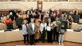 Betty Gambartes recibió el reconocimiento de Artistas Distinguida de Rosario (Prensa Norma López)