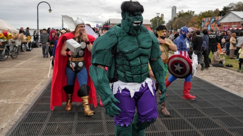 Algunas postales del desfile cosplay en el cierre de la 15ª Crack Bang Boom. (Foto: Alan Monzón / Rosario3)