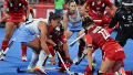 Las Leonas empataron con Bélgica sin goles.