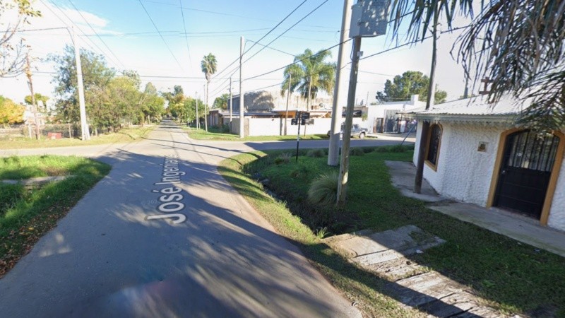 La zona de José Ingenieros al 8500, donde la mujer denunció haber encontrado a su perro muerto.