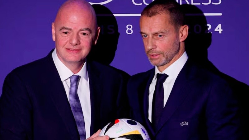 Crece la tensión entre FIFA y UEFA.
