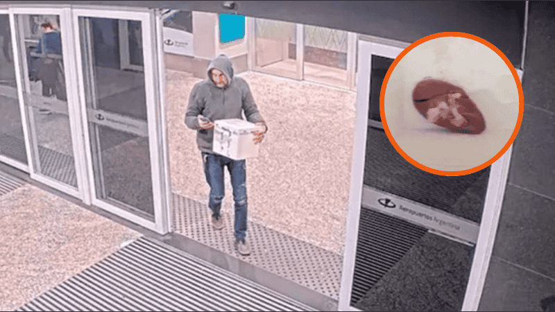 Dejó un riñón animal en Aeroparque para hacer una broma y provocó un operativo de seguridad.