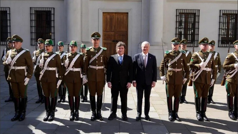Milei se reunió con Kast en Chile.