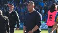 "Fue la única vez que nos llegaron en todo el partido", lamentó el DT sobre el empate. (Alan Monzón/Rosario3)
