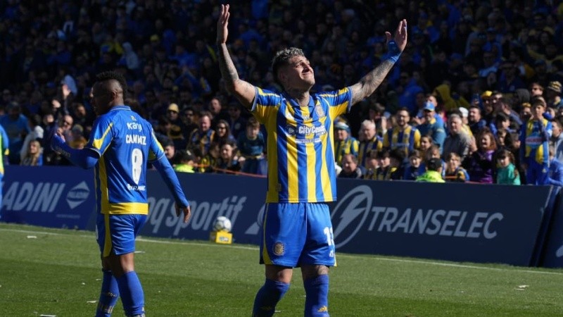 Ávila marcó un golazo pero se fue con la sensación de vacío (Alan Monzón/Rosario3).