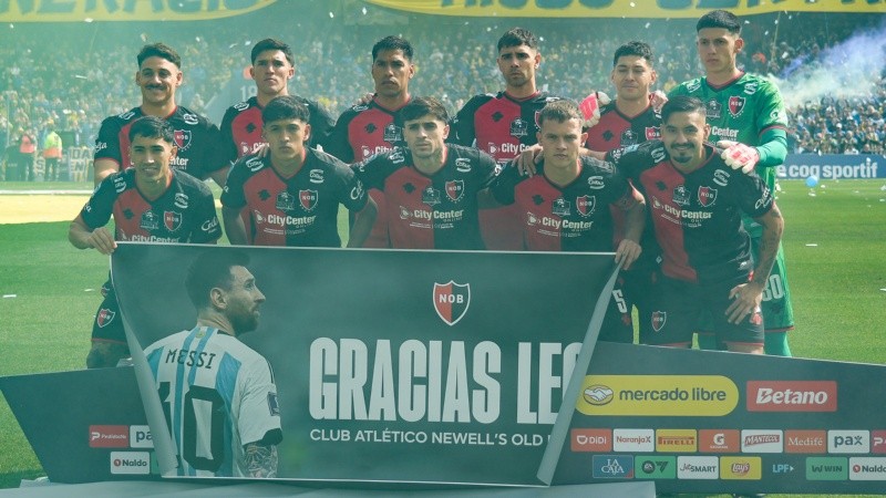 El equipo que puso Kudelka para iniciar el clásico. (Alan Monzón/Rosario3).