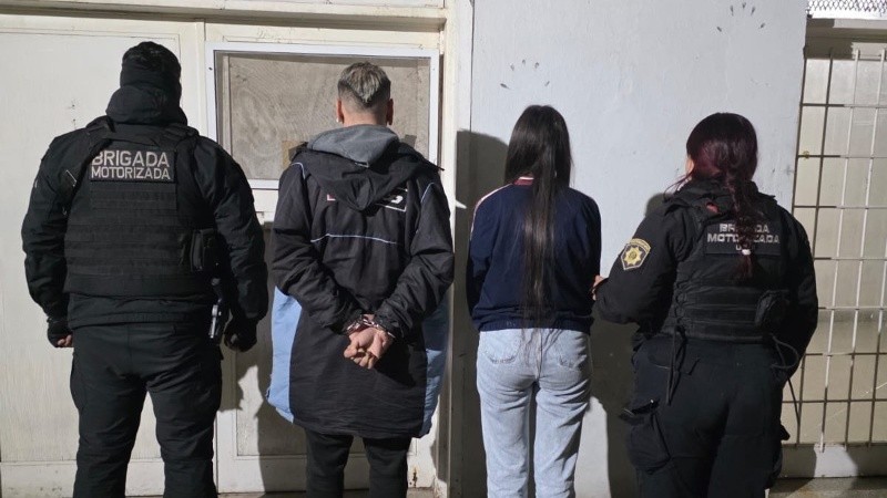 Los detenidos en el límite de Tablada y Las Heras.