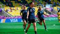 Julia Vinhas grita el gol de la selección femenina sub 20. Foto: AFA.