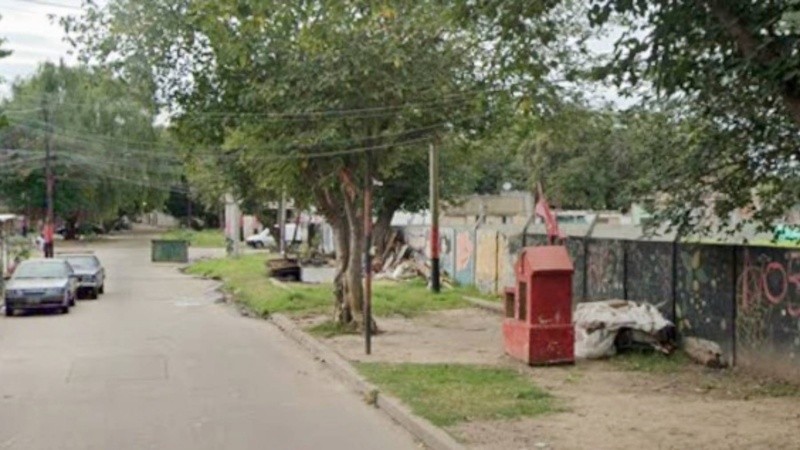 El santuario del santo pagano en la Sexta, referencia de consumidores y dealers en la Sexta. Foto: Google Street View.