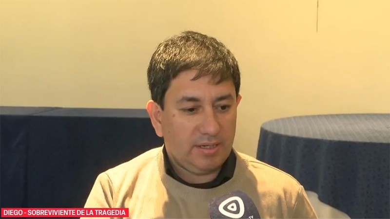Diego García, sobreviviente de la tragedia de Roca y el río, habló en exclusiva con El Tres.